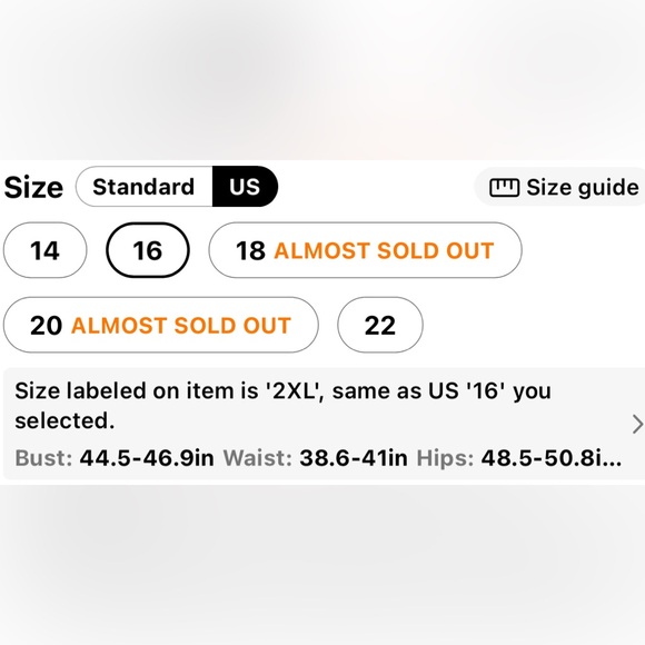 New Woman’s Size 2X (16) Pink Sequin Dress - Picture 6 of 16